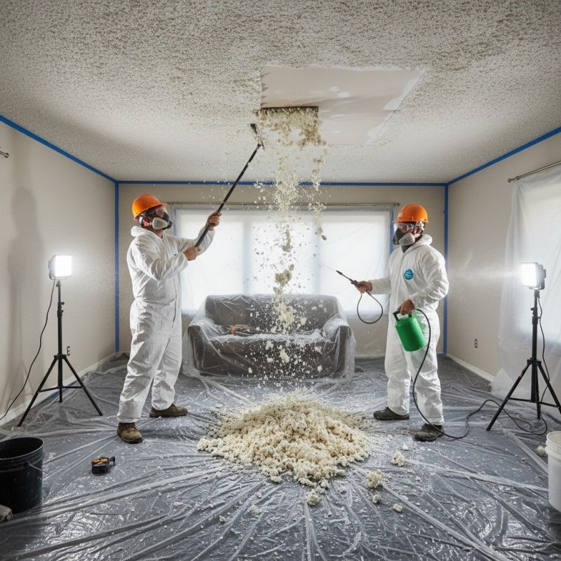 Knockdown Ceiling Removal in Temecula, CA