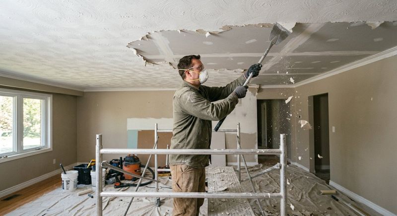 Stipple Ceiling Removal in Denver County, CO
