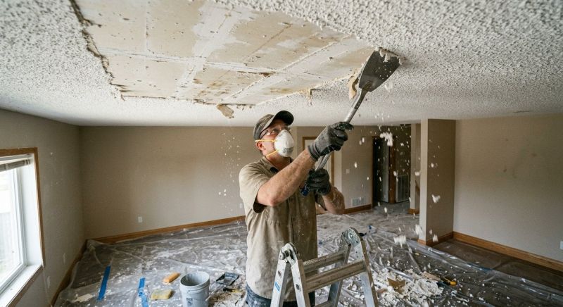 Textured Ceiling Removal in Overland Park, KS