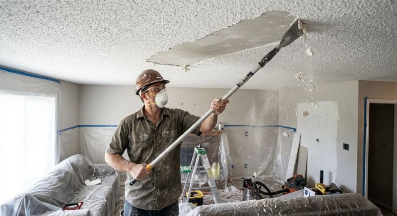 Ceiling Scraping in Alpharetta, GA