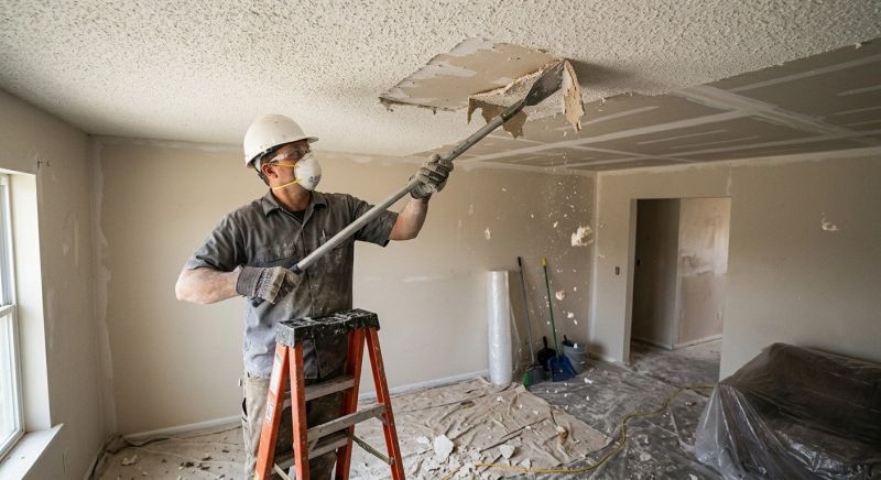 Knockdown Ceiling Removal in Chandler, AZ