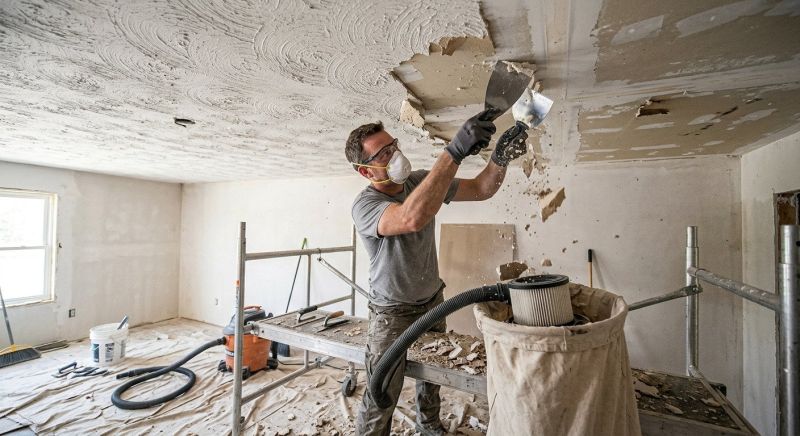 Swirl Ceiling Removal in Alpharetta, GA
