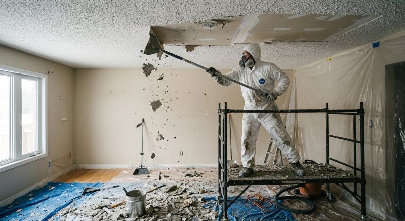 Textured Ceiling Removal in Olathe, KS