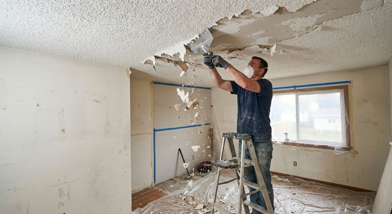 Textured Ceiling Removal in Olathe, KS