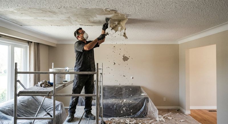 Textured Ceiling Removal in Overland Park, KS